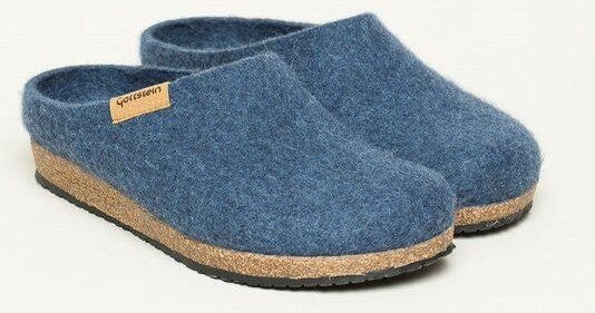 Stegmann Filzpantoffel 208 aus 100% hochwertiger Merino-Wolle - Hausschuhe für Damen & Herren - Pantoffeln mit Komfort-K...
