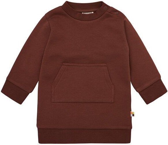 loud + proud Babys & Kinder Weiches Sweatkleid, GOTS-zertifiziert