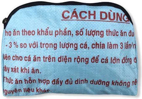 Beadbags Große Kosmetiktasche Ri29 recycelter Reissack