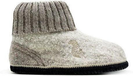 Kids "thies ® Mountain Wool Slipper Boot" aus reiner, ökologischer Schurwolle, made in Austria