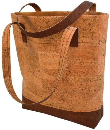 Kork-Deko Stoffset: Einkaufstasche selbst nähen (Korkstoff-Set mit Anleitung)