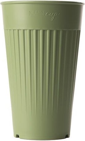 reMAIN MAINcup - 4 St. nachhaltige Mehrweg-Trinkbecher 400 ml aus recyceltem Kunststoff – Bruchfest, Spülmaschinenfest &...