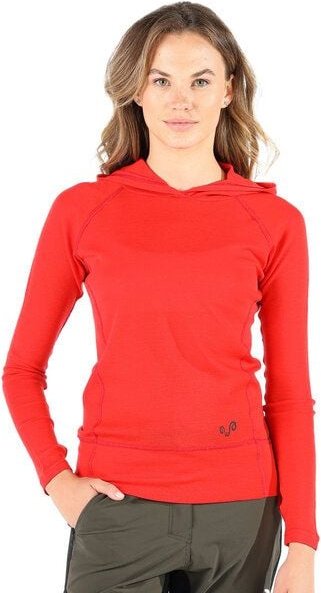 Woolona Langarm Hoodie - SONATRA - 100% Merinowolle