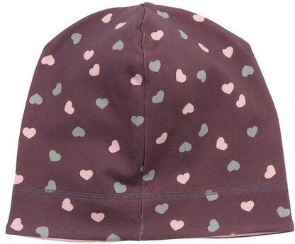 Kinder Beanie GOTS zertifiziert, Bio-Baumwolle, rosa, „Cute Cats“, weich & elastisch, bequem – Walkiddy