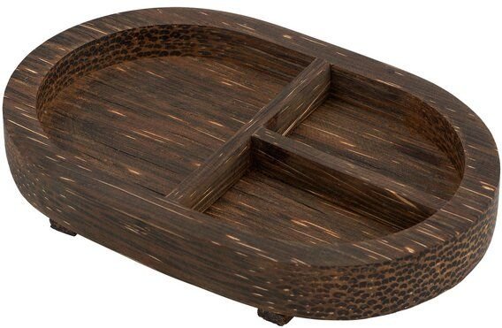 FAIR ZONE handgefertigter Schmuckteller aus Kithul