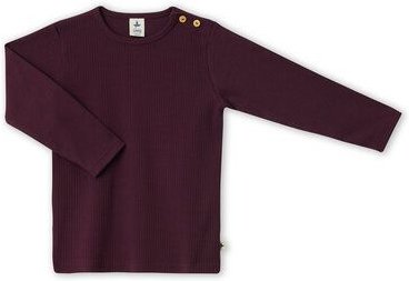 Thumbnail - Leela Cotton Kinder Ripp Langarmshirt aus 100% kba-Baumwolle - Feine Ripp Struktur 2068