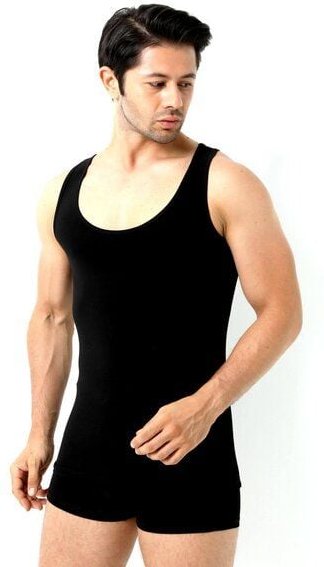 Bruno Barella GOTS zertifizierte herren unterhemd aus feinster Biobaumwolle