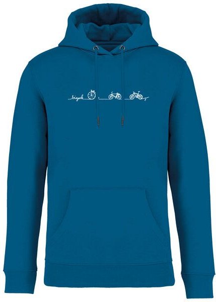 Brandless Basic Bio Hoody Nr. 4 Bicycle Line 350g/m² XXS - 3 XL