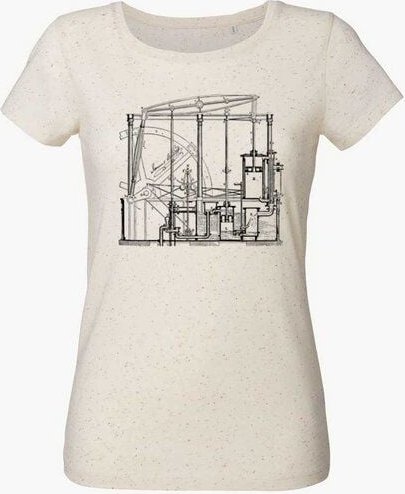Unipolar Maschinenbau T-Shirt | Dampfmaschine