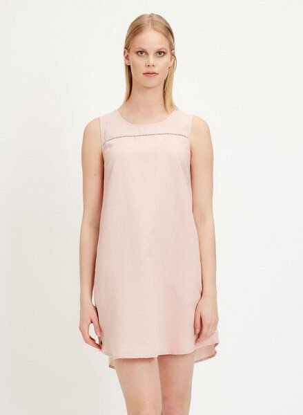 ORGANICATION Kleid aus Leinen-Mix