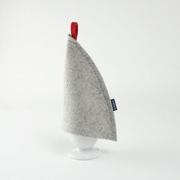 matilda k. manufaktur Eierwärmer 'lilli' aus Wollfilz mit schlichtem Farbakzent