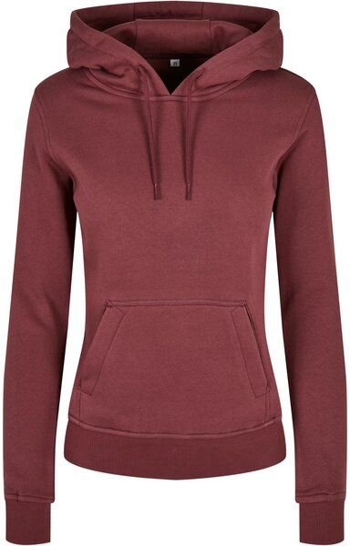 Build Your Brand Ladies´ Organic Hoodie Kapuzenpullover bis 5XL