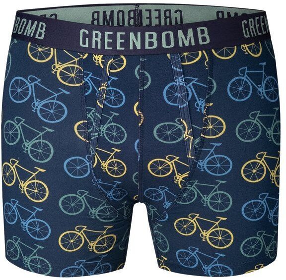 GREENBOMB Herren-Trunks Bike Big 4 Navy