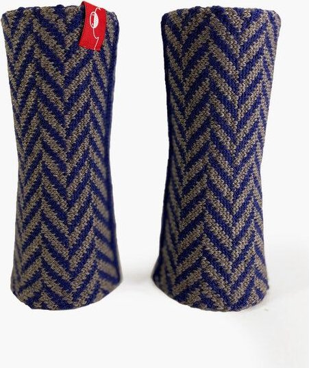 vincente Armstulpen im Fischgrätmuster