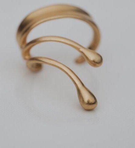 Nella & Sina Ohrringe | Kleine Sina Earcuff | Silber, Gold , Roségold