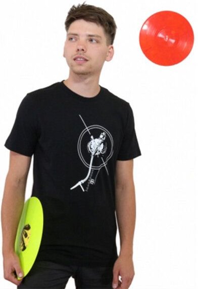 Spangeltangel T-Shirt "Turntable", schwarz, nachhaltig, Herren, Baumwolle, Plattenspieler, Vinyl