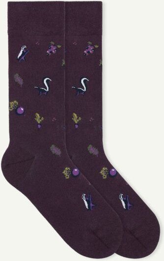 von Jungfeld Gemusterte Socken mit Herbst Icons | 1 Paar