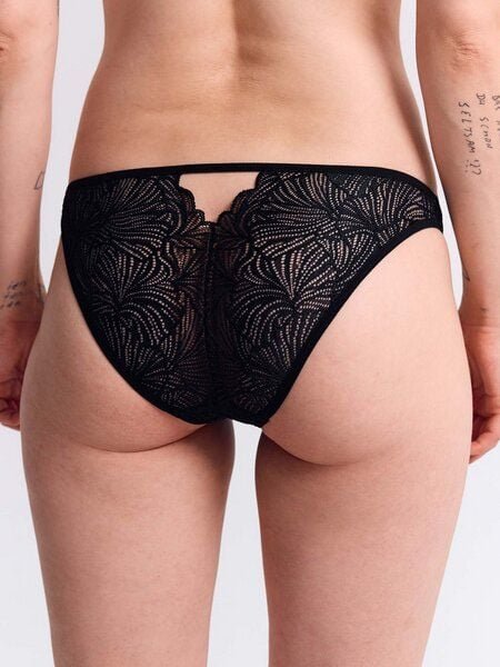 erlich textil Fluid Lace Slip mit Spitze aus recyceltem Polyamid, made in Europe