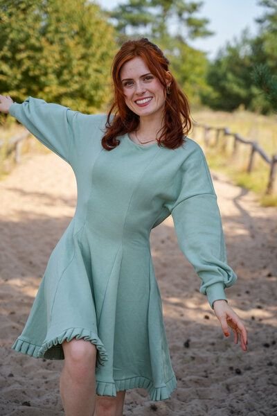 Vivien Joy Gemütliches Wohlfühlkleid - Kayla Kleid