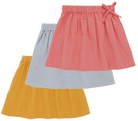 sense-organics Gyda luftiger Mädchenrock aus Musselin von Sense Organics