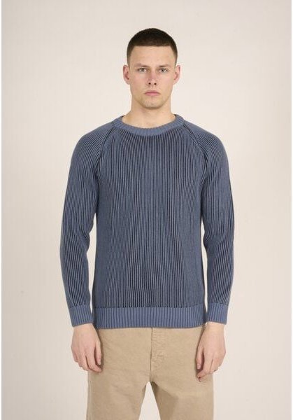 Thumbnail - KnowledgeCotton Apparel Strickpullover TWO TONED aus Bio-Baumwolle
