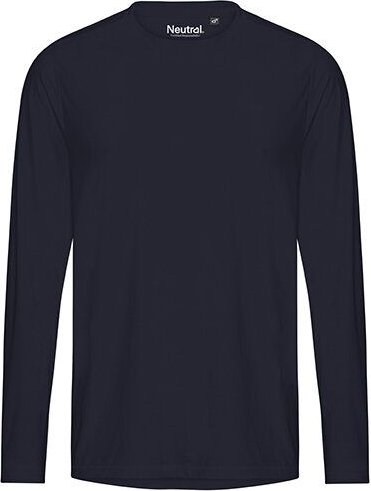Neutral® Herren / Unisex Langarm T-Shirt Rundhals Recycled Sportshirt Unterziehshirt