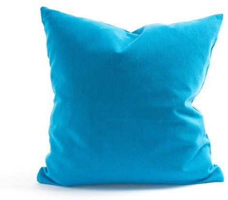 HängemattenGlück Sofakissen 40x40cm Latex & Kapok - Blautöne