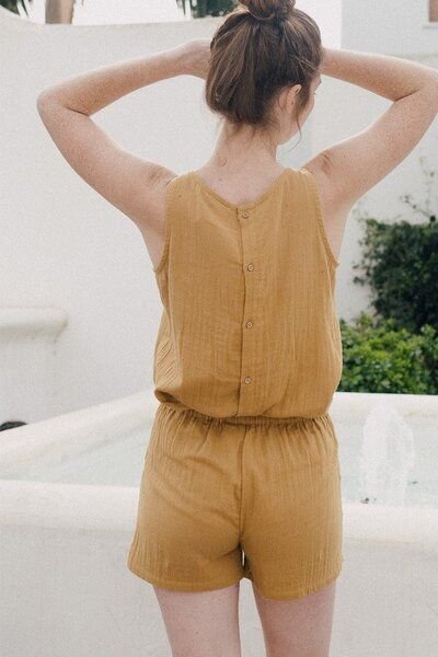 TIRALAHILACHA Ela pants in mustard