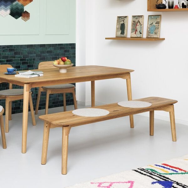 ekomia Sitzbank Form S Wildeiche