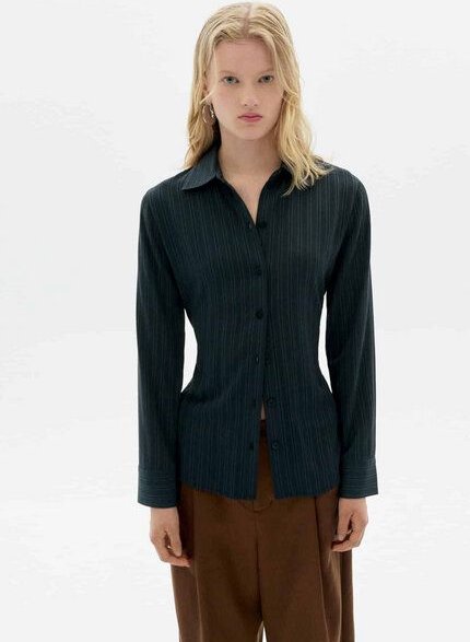 thinking mu Damen Bluse - Katha Blouse - EcoVero