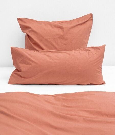 erlich textil Fred Kopfkissenbezug aus weicher Bio-Baumwolle, made in Europe