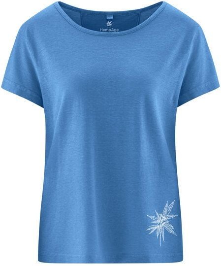 Thumbnail - HempAge Damen T-Shirt mit Print Hanf/Biobaumwolle