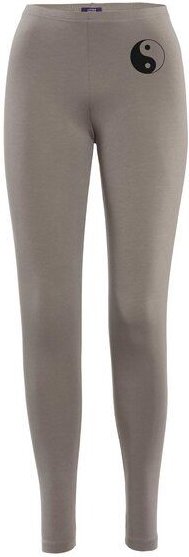 HANDGEDRUCKT Leggings aus Biobaumwolle " YingYang"