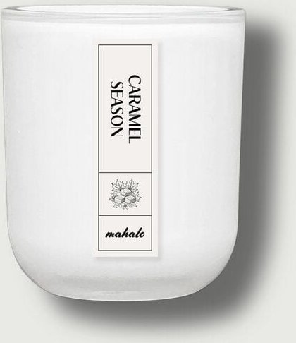 mahalo Duftkerze aus Sojawachs - CARAMEL SEASON - Salted Caramel • Vanille • Mandel