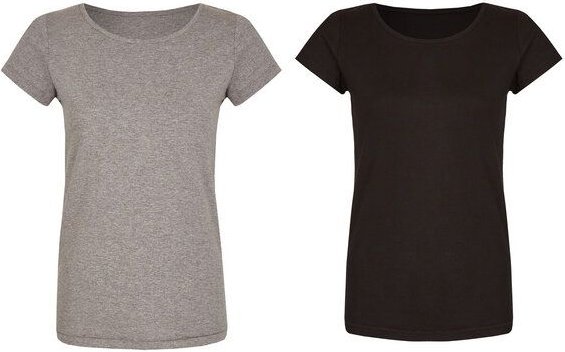 Thumbnail - Brandless Basic Bio T-Shirt (ladies) Doublepack GOTS