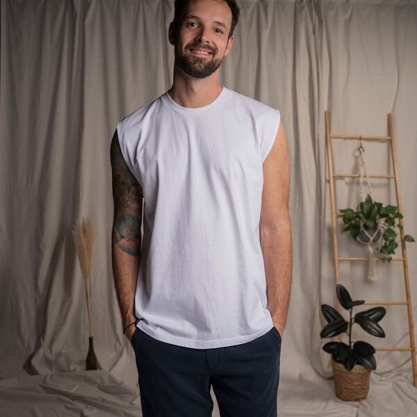 Vresh Clothing Velix - Oversized Tank Top aus Biobaumwolle