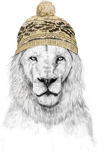 Photocircle Poster / Leinwandbild - Winter is here