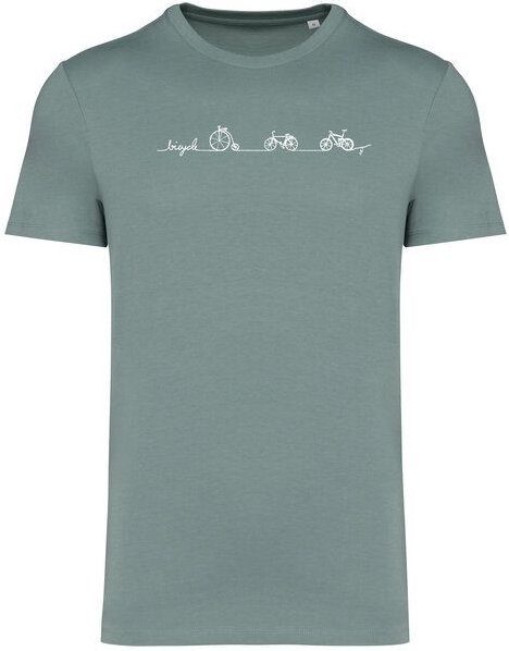Brandless Basic Bio T-Shirt Men Bicycle Line Nr. 5 ( 180g/m²)
