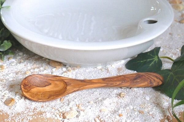 Olivenholz erleben Babybrei-Löffel aus Olivenholz