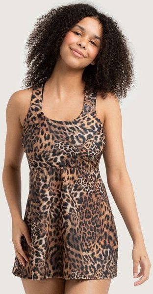 Frija Omina Recycling Badekleid / Tankini Mare Muster