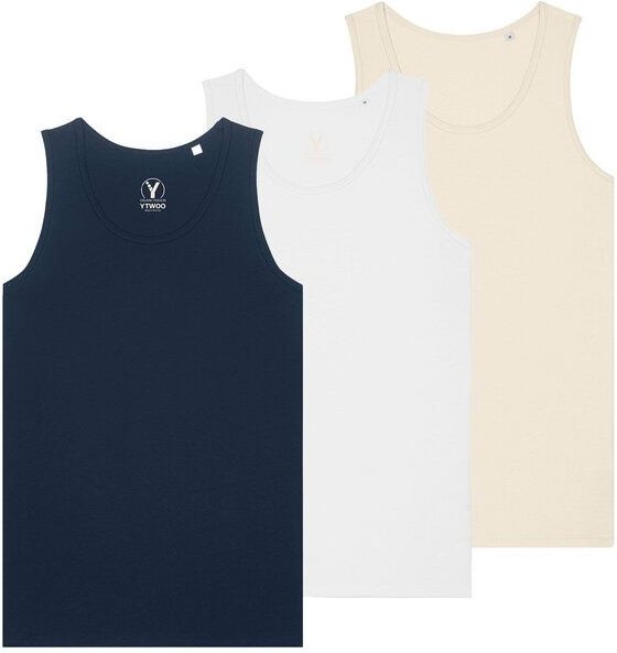 YTWOO 3x Regular Herren Tanktop