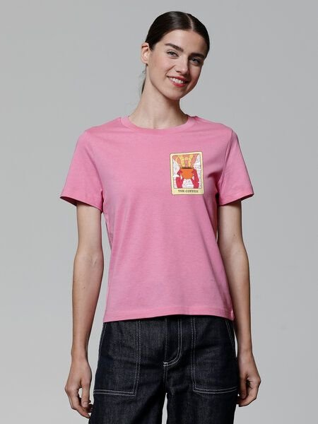 watapparel T-Shirt Frauen Tarot The Coffee