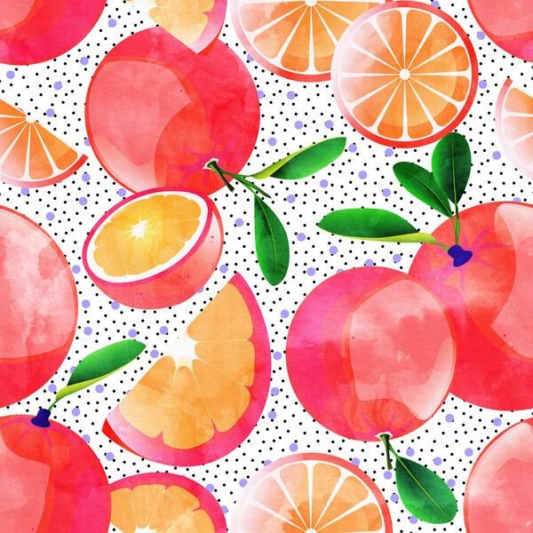 Photocircle Poster / Leinwandbild - Citrus Love