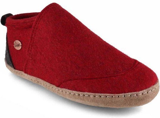 WoolFit moderne Filz-Hausschuhe „Taiga“ mit geschlossener Form für einen stabilen Sitz