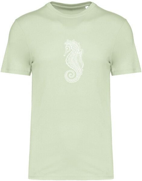 Brandless Basic Bio T-Shirt Nr.4 Seepferd 155g/m² XXS - 5 XL