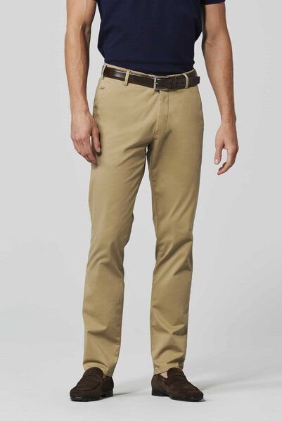 MEYER Baumwolle-Seide-Super-Stretch Chino