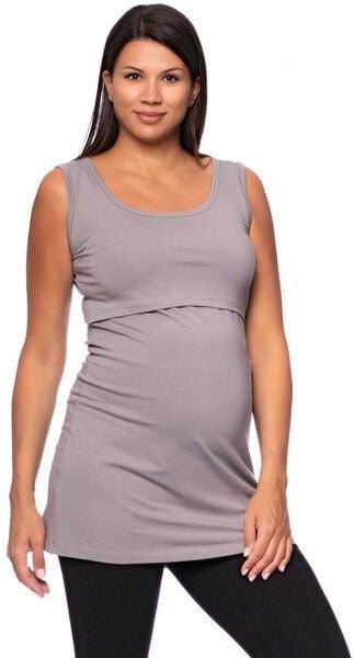 Milchshake 107 BASIC Umstands- und Stilltop extra lang aus Bio Baumwolle