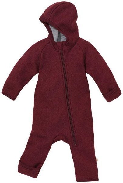 Disana Baby Walk Zipp Overall kbT-Merinowolle
