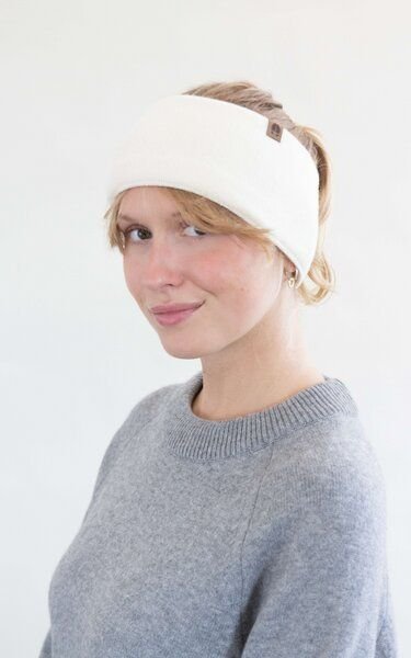 Kopyto COYOTE - Plüsch Stirnband aus 100% Merinowolle RWS-zertifiziert Eco