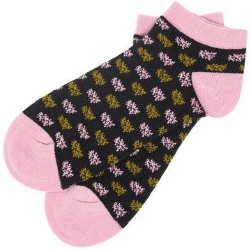 TRANQUILLO Bunte Sneakersocke aus Biobaumwolle (301001)